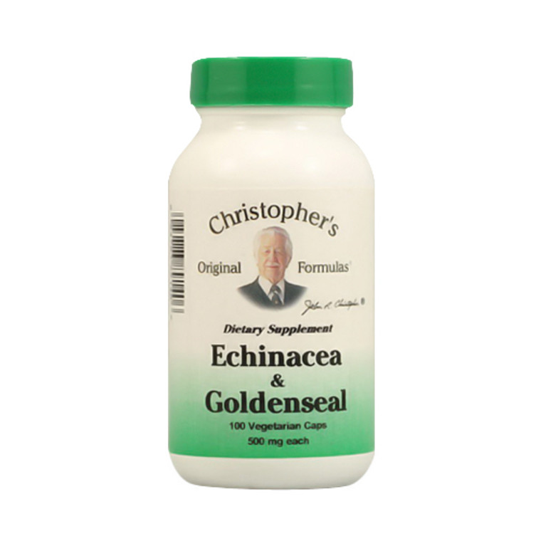 Dr. Christophers Original Echinacea And Goldenseal Vegetarian Capsules - 100 Ea