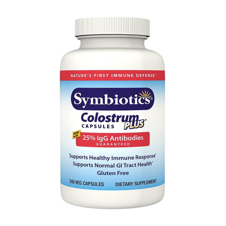 Symbiotics Colostrum Plus 480 Mg Capsules, 240 Ea