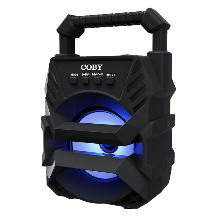 Coby Portable Wireless Bluetooth Mini Party Speaker Compact Audio Device 1Ea