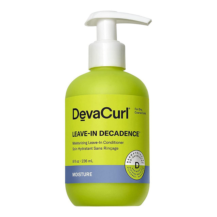 DevaCurl Leave In Decadence Conditioner Ultra Hydrating Leave-In Formula 8Oz (236ml)
