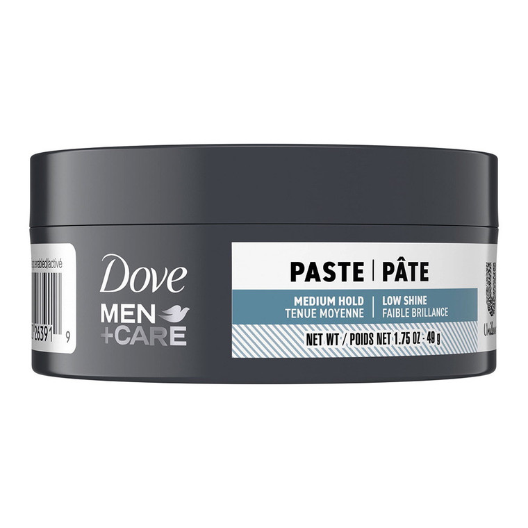 Dove Men Plus Care Medium Hold and Low Shine Molding Paste Creates Relaxed Flexible Styles with Matte Finish 1.75Oz (49g)