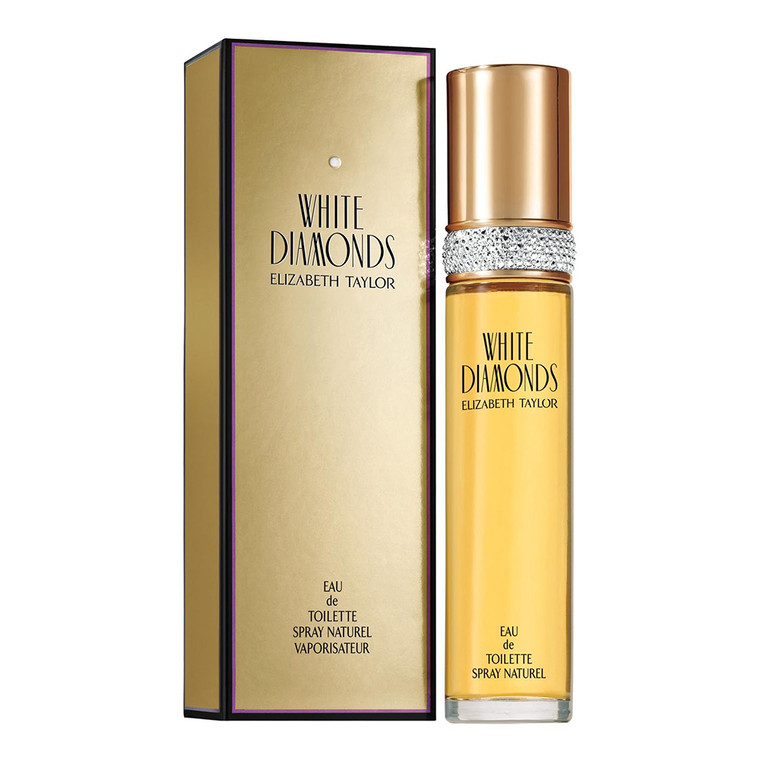 Sparkling White Diamonds Eau de Toilette Vaporisateur Spray for Women, 3.3 Oz