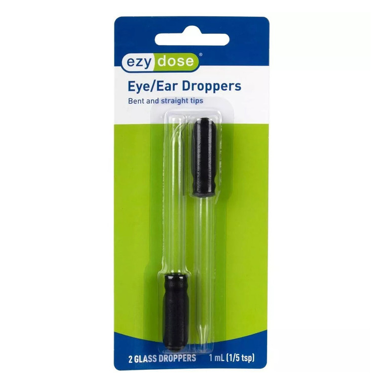 Ezy Dose Ear and Eye Medicine Dropper for Liquid Medicine, 2 Ea