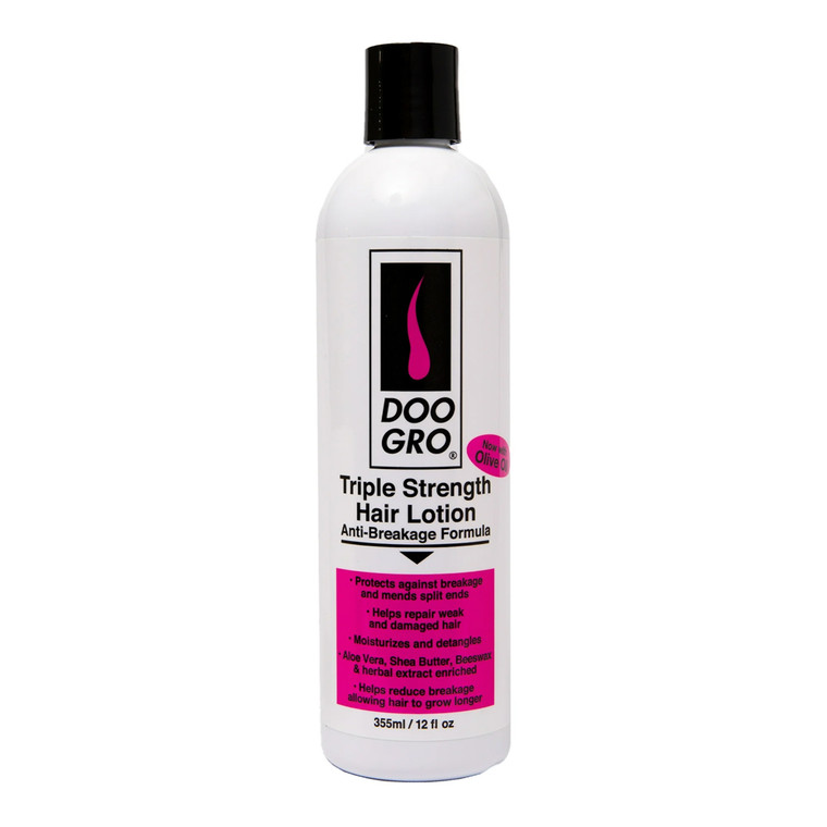 Doo Gro Triple Strength Hair Lotion, Detangles, Moisturizing, 12 Oz