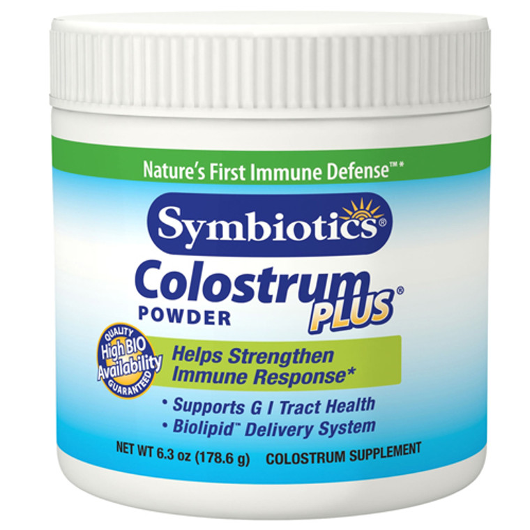 Symbiotics Colostrum Plus Powder - 6.3 Oz