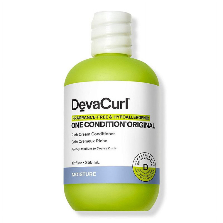 Devacurl One Condition Original Rich Cream Conditioner, 12 Oz