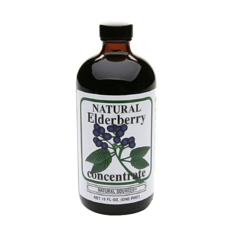 Natural Sources Elderberry Concentrate - 16 Oz