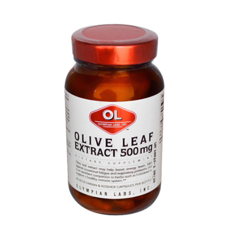 Olympian Labs Olive Leaf Extract 500 Mg Vegetarian Capsules - 60 Ea