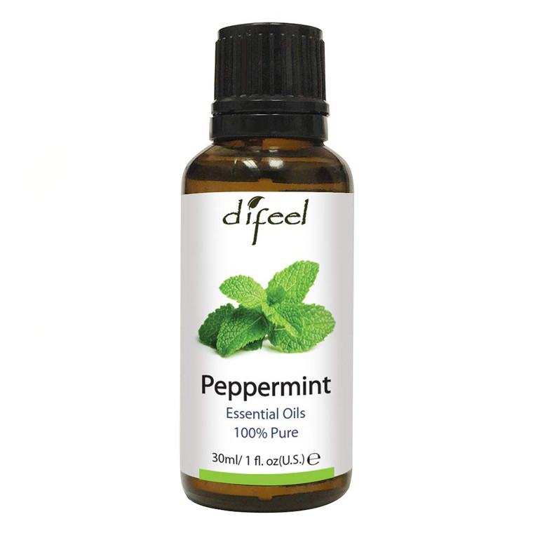 Difeel 100% Pure Peppermint Essential Oil, 1 Oz