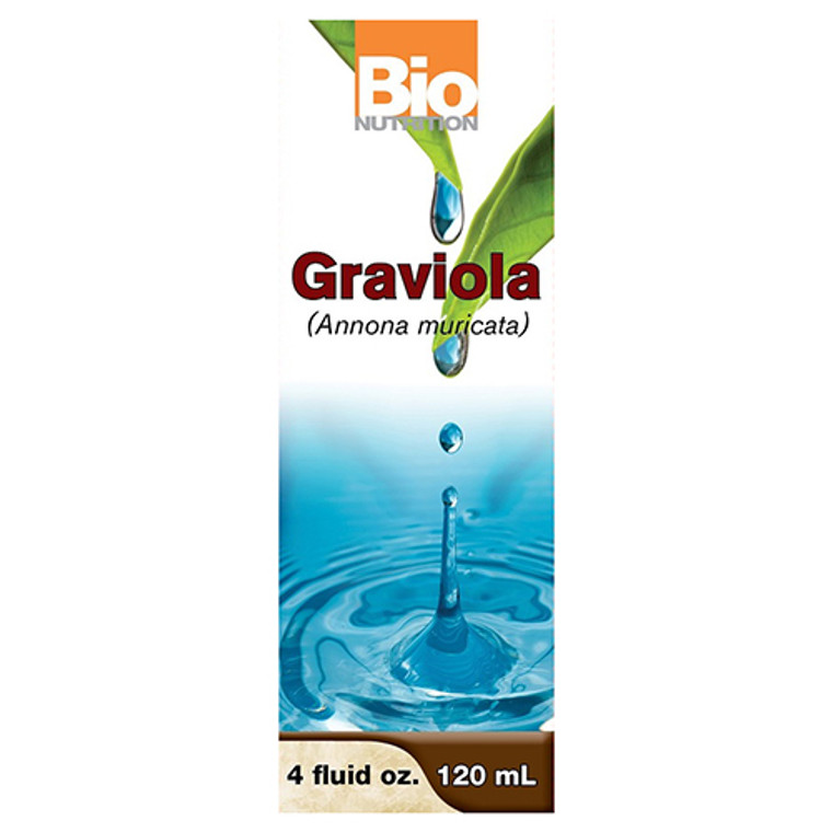 Bio Nutrition Graviola Liquid for Immune Health Support 4Oz (120ml)