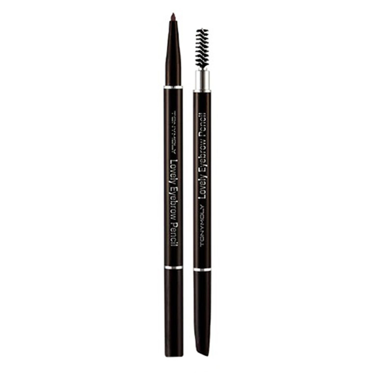 Tonymoly Lovely Eyebrow Pencil Shade 5 Black Brown 1Ea