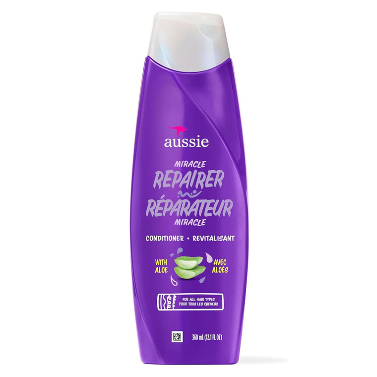 Aussie Miracle Repairer Hair Conditioner with Aloe Vera 12.1Oz (360ml)