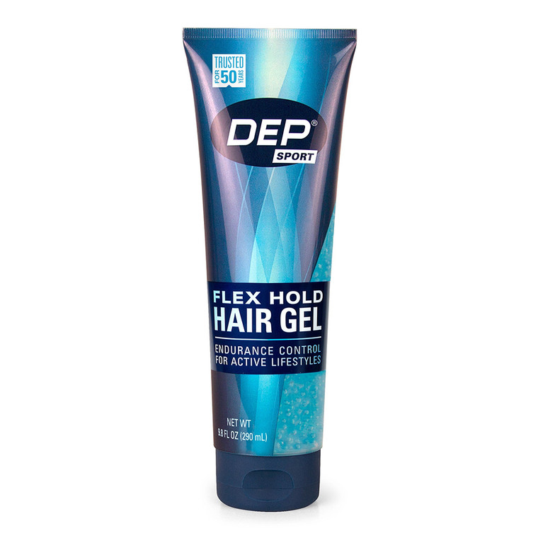 Dep Flexible Hold Hair Styling Gel Enriched with Keratin Amino Acids Keep Hair Strong 9.8Oz (290ml)
