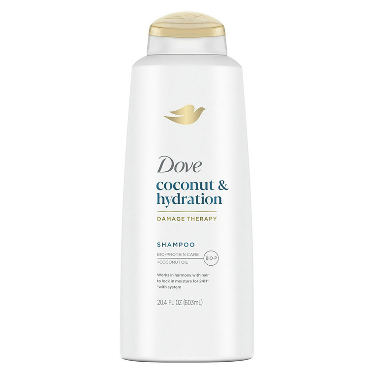 Dove Nourishing Coconut and Hydration Shampoo for Soft and Smooth Hair 20.4Oz (603ml)