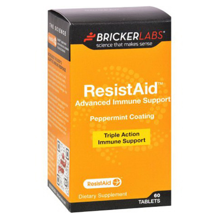 Bricker Labs ResistAid Tablets, 60 Ea