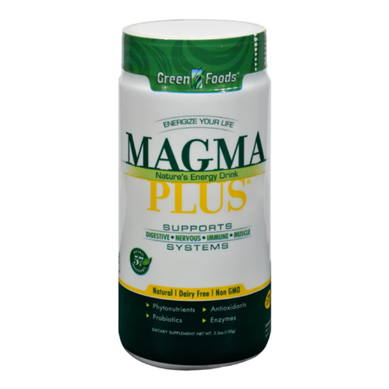Green Foods Magma Plus Powder, 5.3 Oz