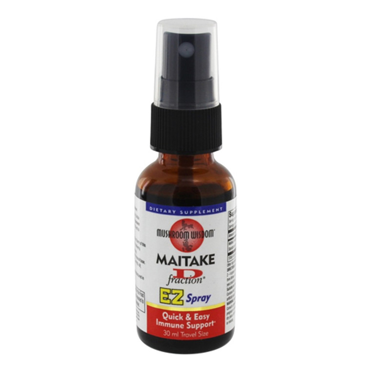 Mushroom Wisdom Maitake D-Fraction EZ Spray, 30 Ml