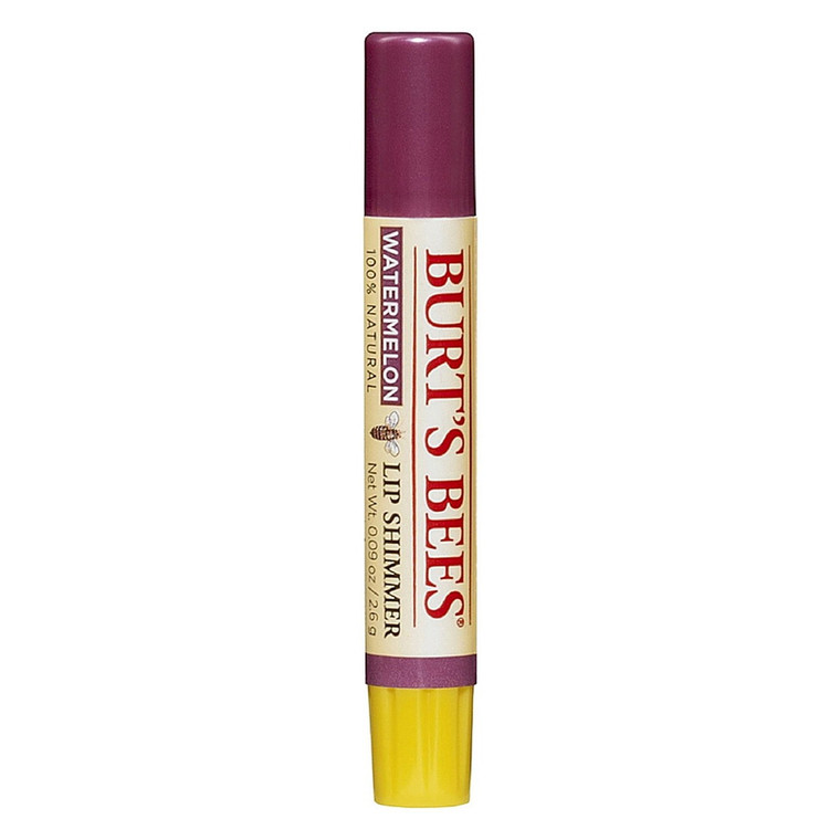 Burts Bees Lip Shimmer Watermelon Natural Moisturizing Tint 0.09Oz (2.6g)