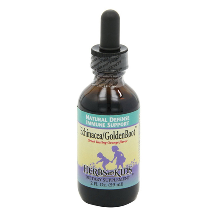 Herbs For Kids Natural Defense Immune Support, Echinacea and Golden Root, 1 Oz