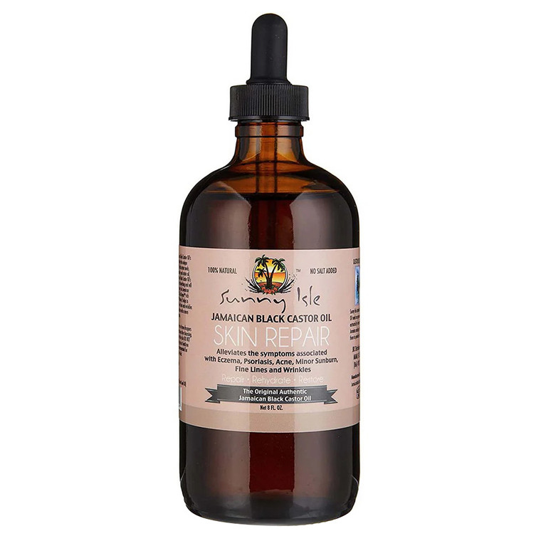 Sunny Isle Authentic Organic Jamaican Black Castor Oil 8Oz (236ml)