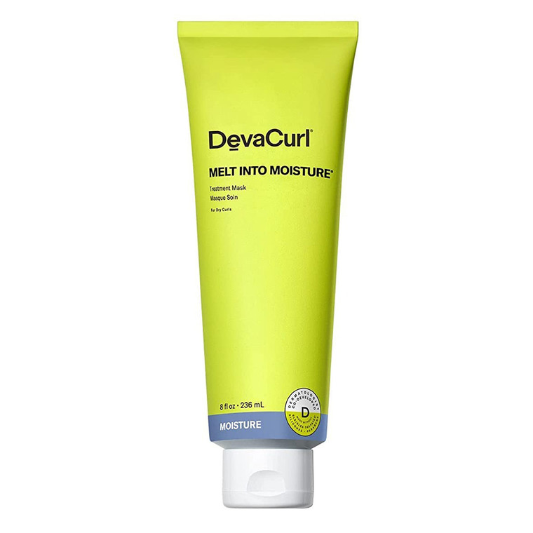 DevaCurl Melt Into Moisture Treatment Hair Mask for Dry Curl 8Oz (236ml)