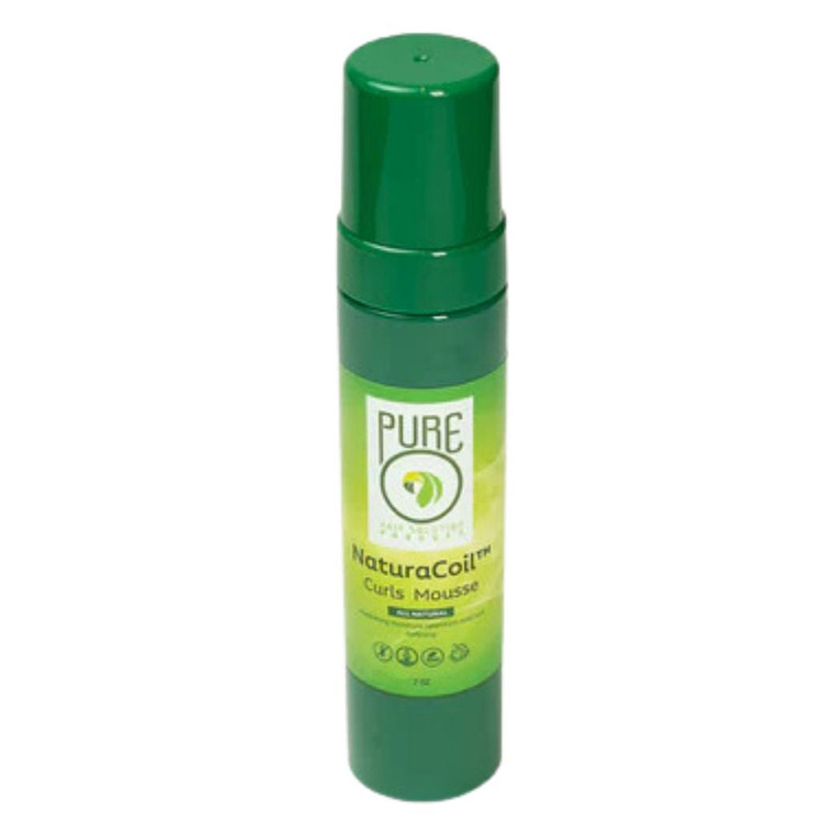 Pure O Natural Coil Curl Defining Hair Mousse 7Oz (207ml)