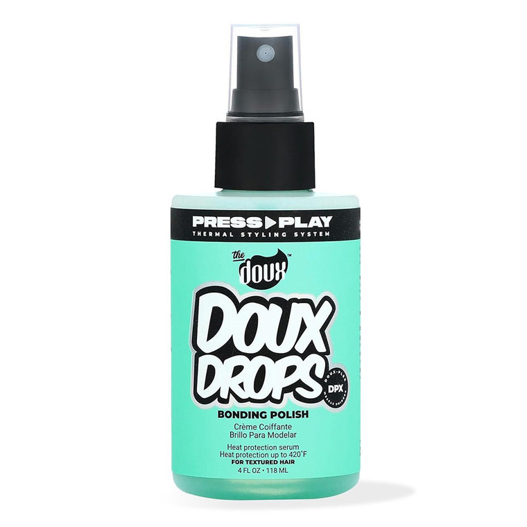 The Doux Drops Bonding Polish Heat Protection Serum Prevent Heat Damage Hair 4Oz (118ml)
