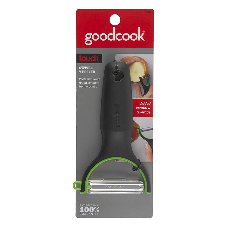 GoodCook Touch Y Shape Peeler forEasy and Efficient Peeling of Fruits and Vegetables 1Ea