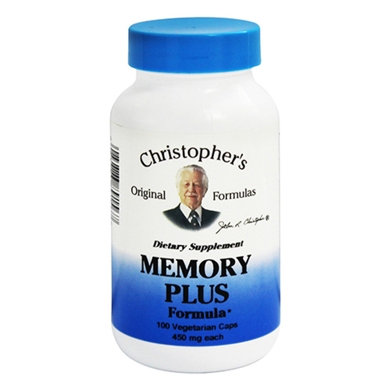 Dr. Christopher Memory Plus 450 Mg Capsules, 100 Ea