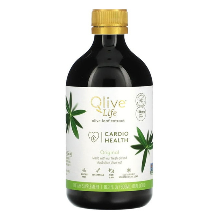 Comvita Olive Life Olive Leaf Extract Original Oral Liquid Cardio Health 16.9Oz (500ml)