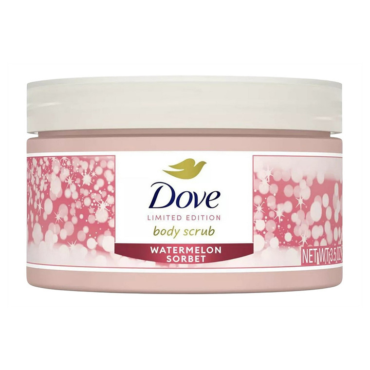 Dove Watermelon Sorbet Body Scrub for Gentle Exfoliation and Skin Smoothness 3.5Oz (99g)