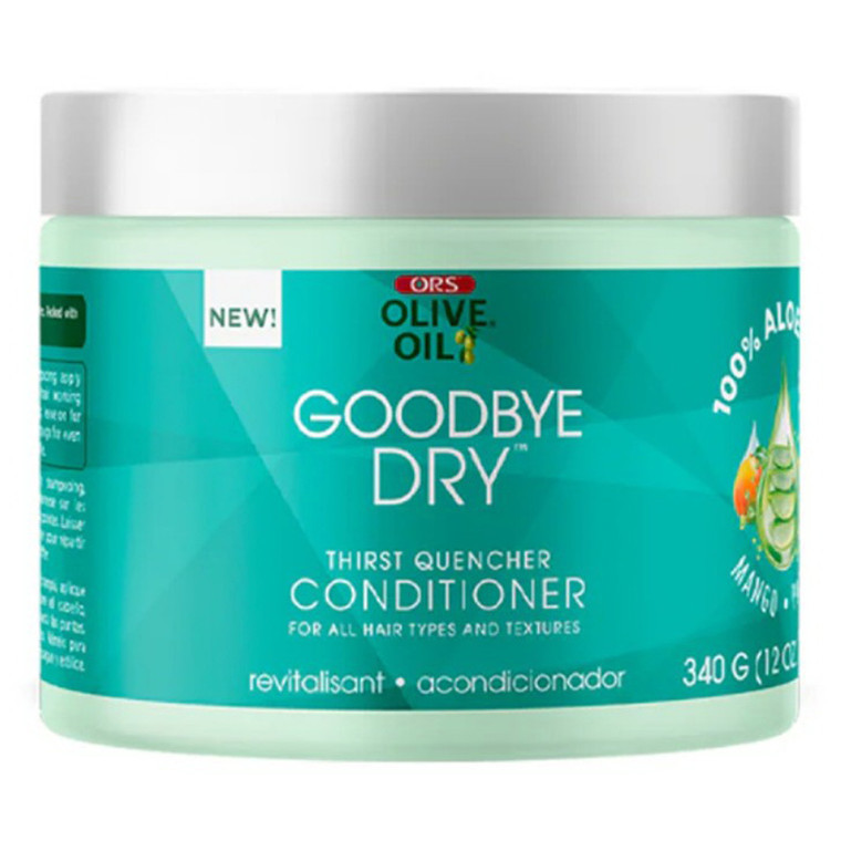 ORS Olive Oil Goodbye Dry Thirst Quencher Hair Conditioner for Deep Hydration 12Oz (340g)