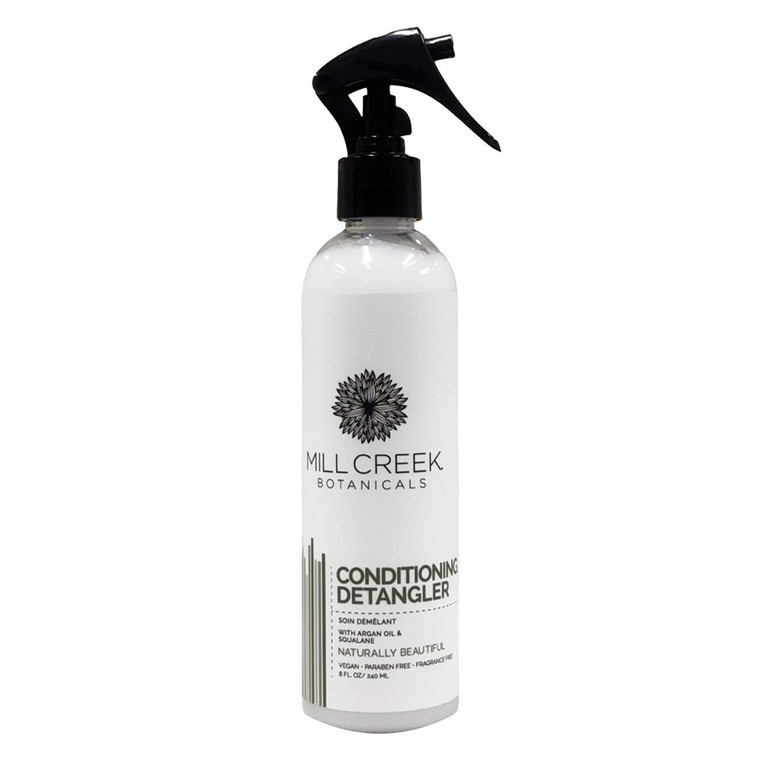 Mill Creek Botanicals Conditioning Detangler for Detangling Hydrating and Softening Hair 8Oz (240ml)
