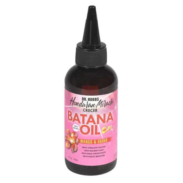 Dr Hobbs Batana Oil Mango and Guava for Nourishing Scalp and Strengthening Hair 4Oz (118ml)