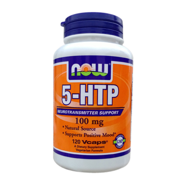 Now Foods 5-Htp 100 Mg Vegetarian Capsules - 120 Ea