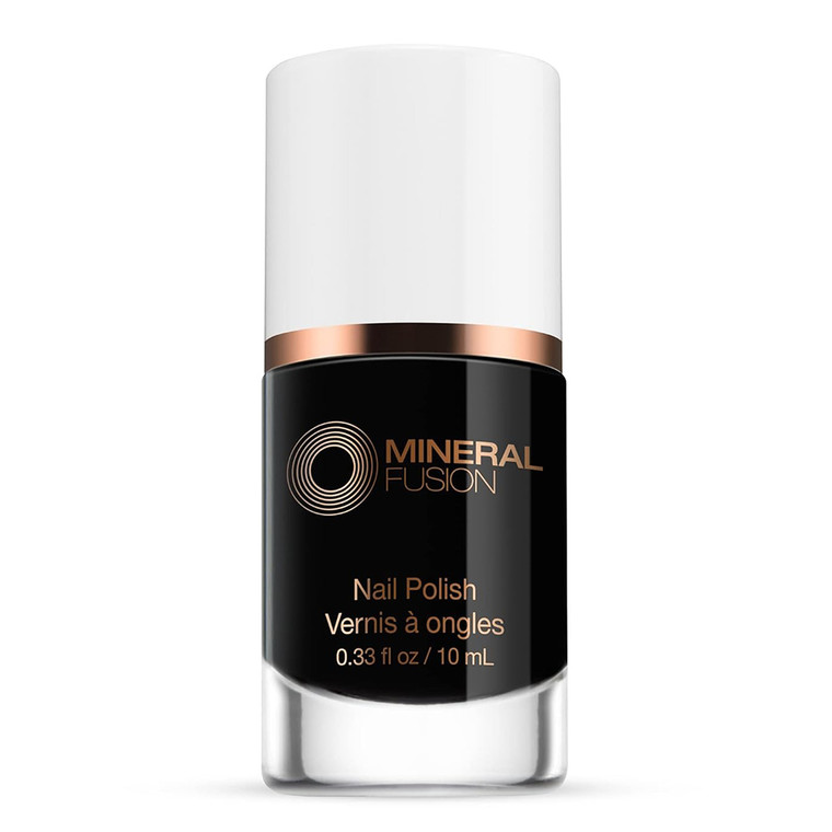 Mineral Fusion Nail Polish Little Black Dress 0.33Oz (10ml)