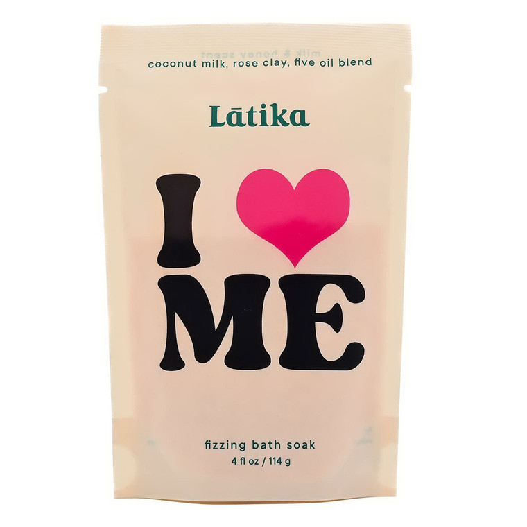 Latika Fizzing Bath Soak I Heart Me for Relaxing and Softening Skin 4Oz (114g)