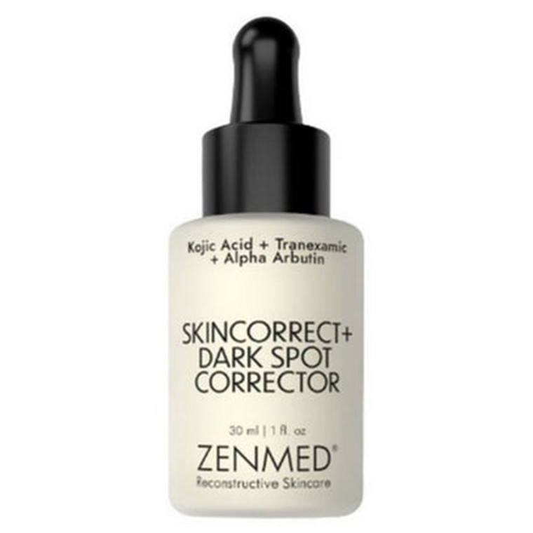 Zenmed SkinCorrect Plus Dark Spot Corrector Serum Reduce the Post Acne Dark Spots and Scars 1Oz (30ml)