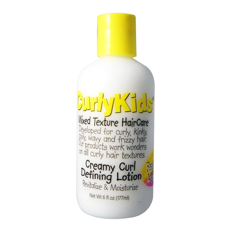 CurlyKids Mixed Hair Care Curl Defining Hair Lotion, 6 Oz