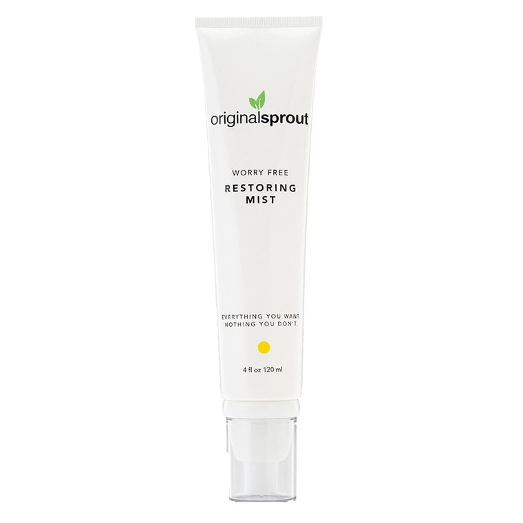 Original Sprout Worry Free Restoring Hair Mist Help Repair Split Ends and Keep Hair Strong 4Oz (120ml)