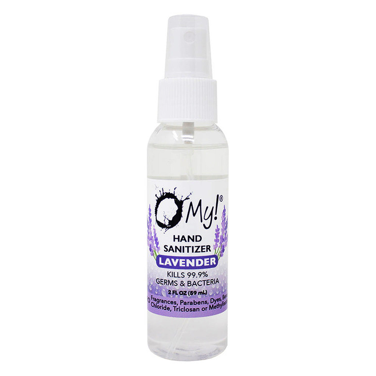O My Hand Sanitizer Lavender Helps to Reduce Germs and Bacteria 2Oz (59ml)