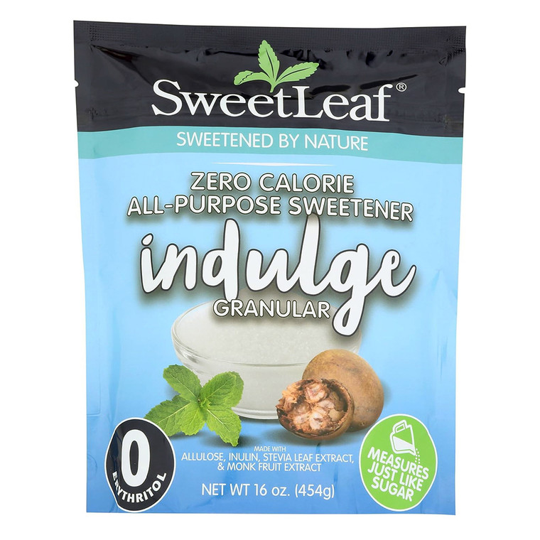 SweetLeaf All Purpose Sweetener Indulge Granular 16Oz (454g)