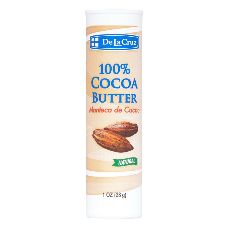 De La Cruz Cocoa Butter Stick for Moisturizing Dry Skin 1Oz (28g)