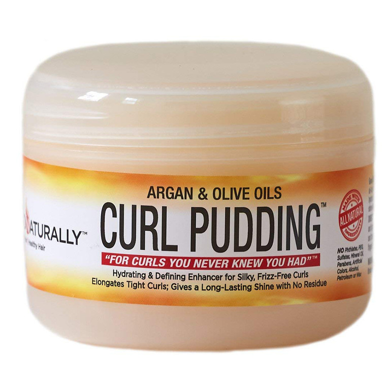 Good Naturally Curl Pudding with Argan and Olive Oil Hydrating and Defining Enhancer 8Oz