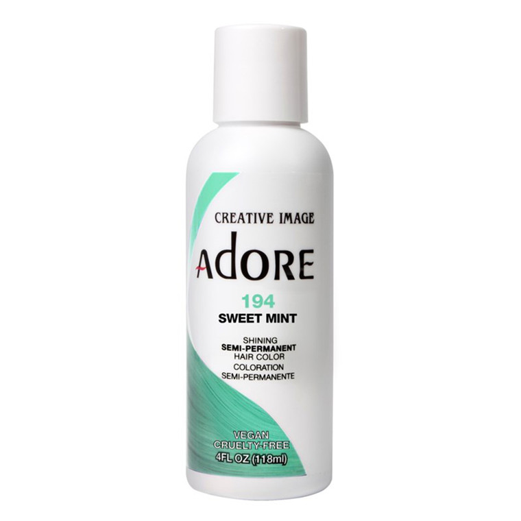 Adore Shining Semi Permanent Hair Color 194 Sweet Mint 4Oz (118ml)