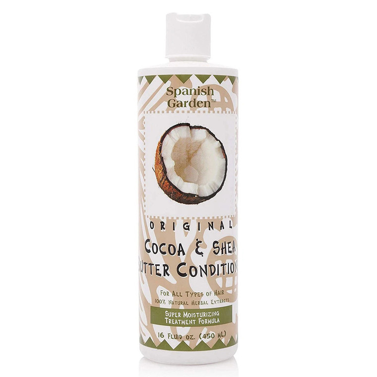 Spanish Garden Original Cocoa and Shea Butter Conditioner 16Oz (450ml)