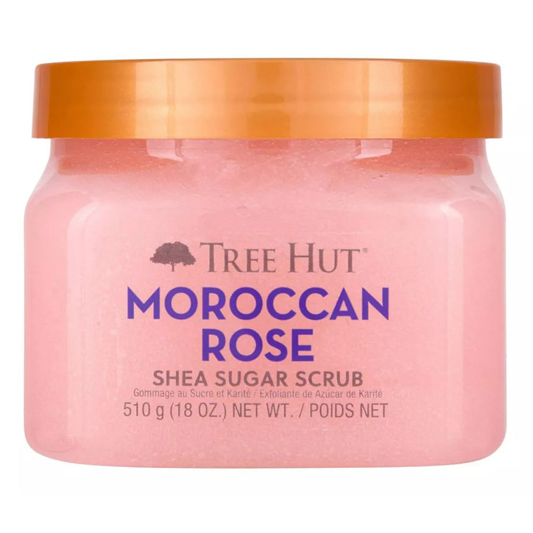 Tree Hut Moroccan Rose Shea Sugar Body Scrub 18Oz (510g)