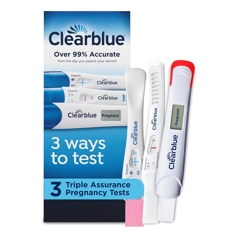 Clearblue Early Triple Assurance Pregnancy Rapid Tests 3Ea