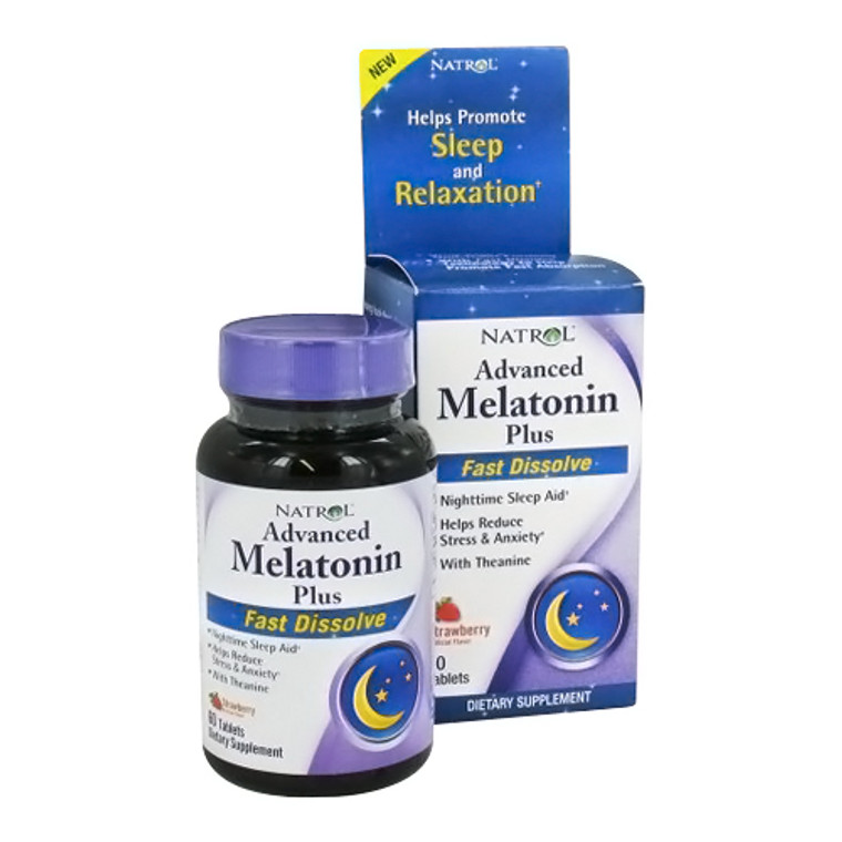 Natrol Advanced Melatonin Plus Tablets, 60 Ea