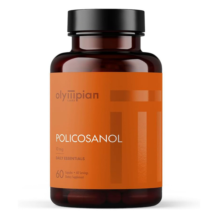 Olympian Labs Policosanol 10mg Veg Capsules Support Heart Health 60Ea